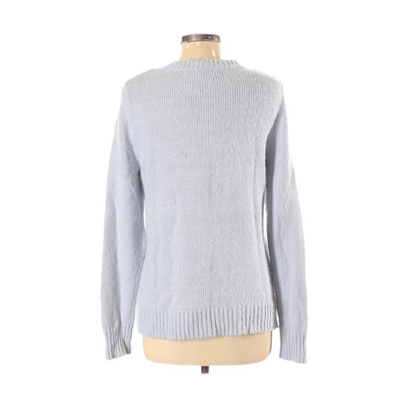 LC Lauren Conrad Blue Penguin Winter Cozy Soft Pullover Knit Sweater - Picture 5 of 8